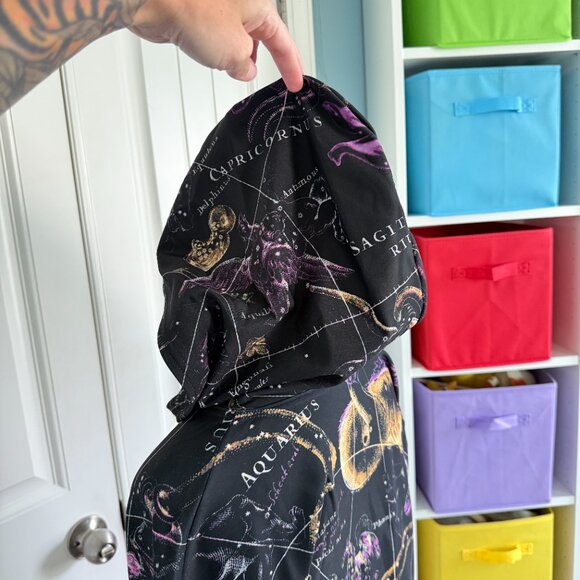 Blackmilk Planisphere Black Slouchy Hoodie - Picture 7 of 8